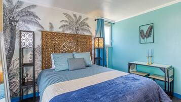 1 chambre, chambres insonorisées, fer et planche à repasser