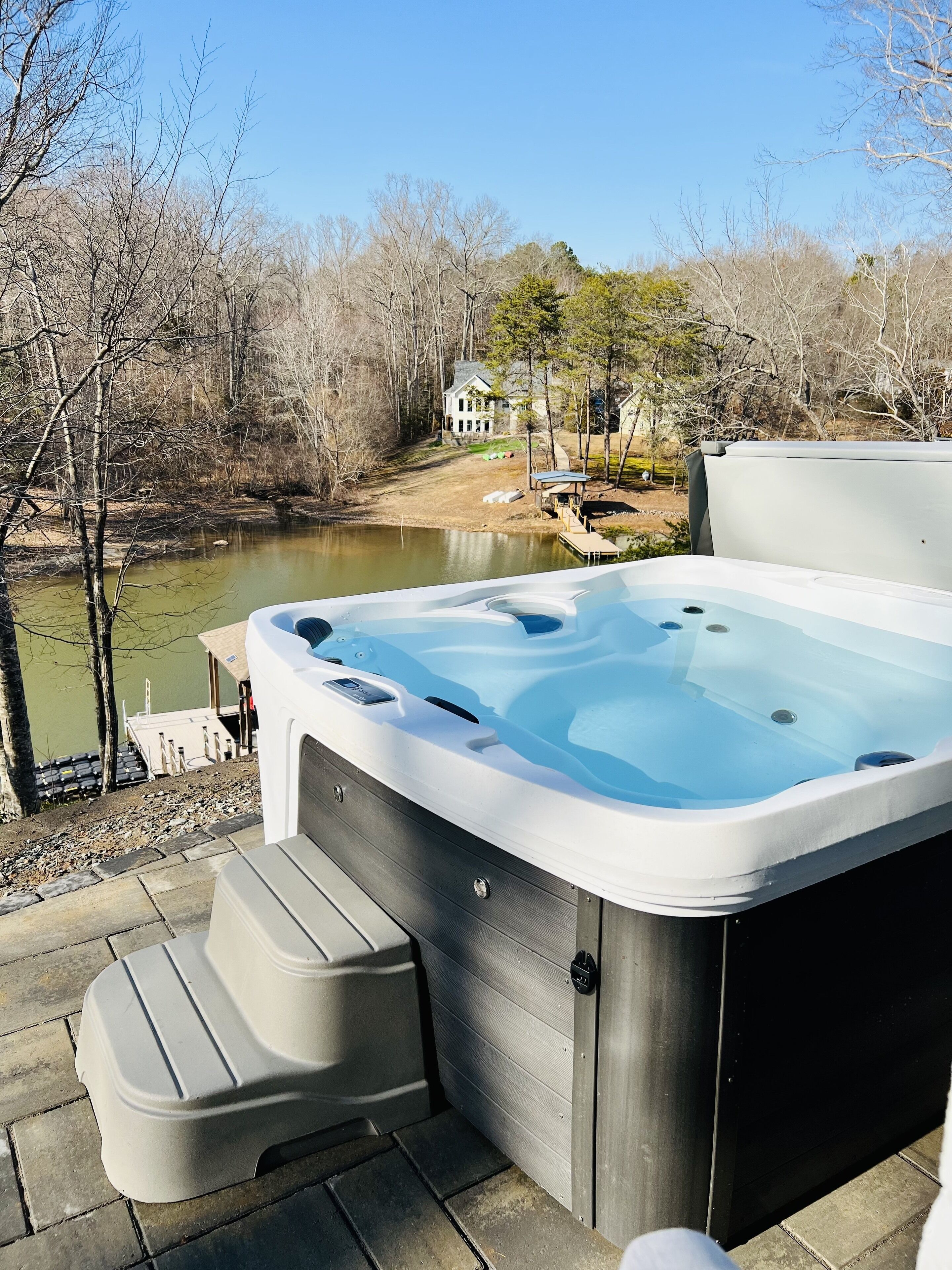 Idromassaggio all'aperto