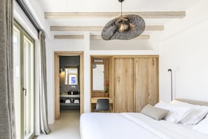 Villa Panoramique | Draps en coton égyptien, literie de qualité supérieure