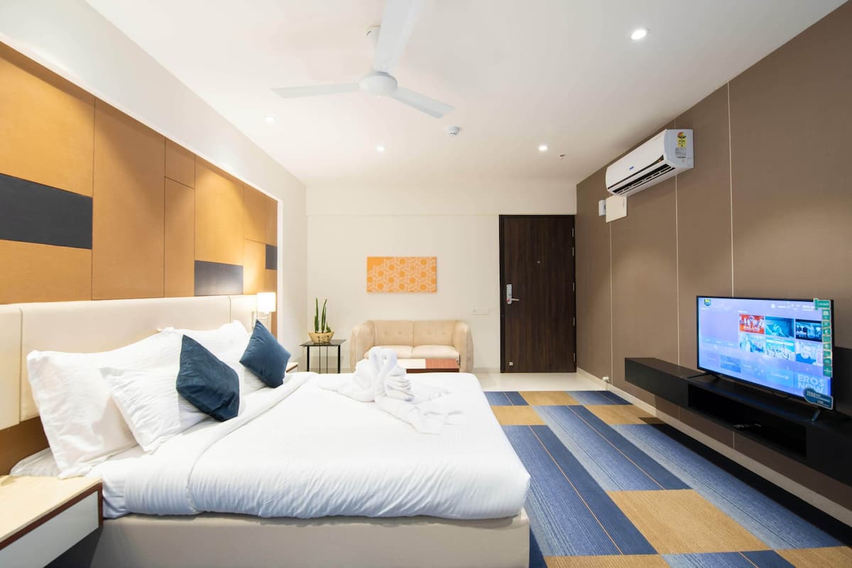 1 chambre, minibar, bureau, espace de travail pour ordinateur portable