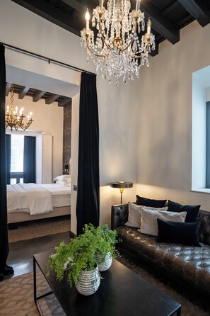 Living area - Casa Cánovas Boutique Hotel (Cádiz)
