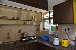 Apartment, Multiple Beds | Private kitchen | Fridge, microwave, oven, stovetop - Lovely 2-bed Apartment in HSR Layout, Bengaluru (Bengaluru)