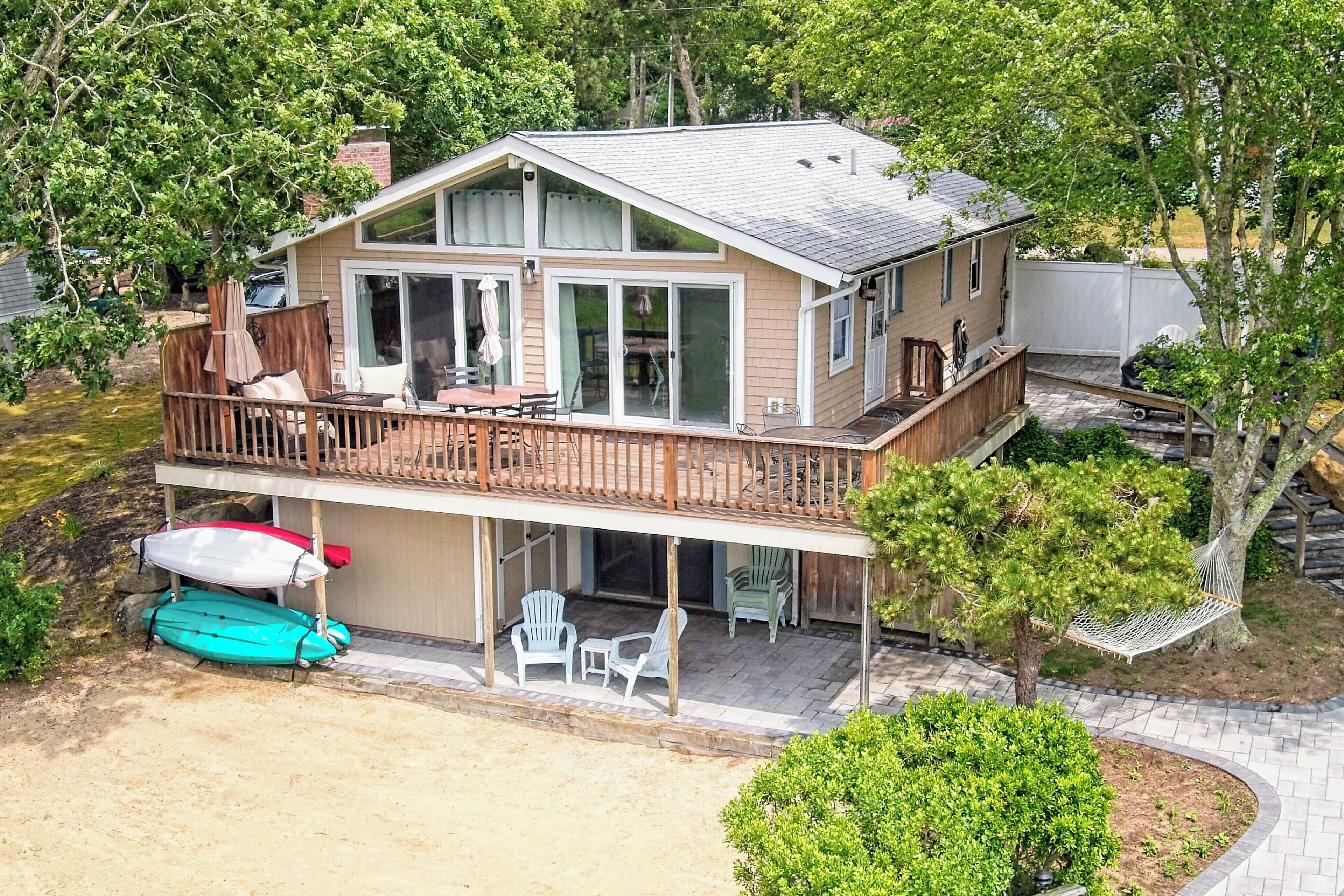 Waterfront Getaway w/Private Dock, Deck, Central A/C, & Kayaks