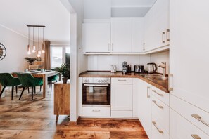 Apartment, Private Bathroom | Shared kitchen | High chair - Ferienwohnung Sonne-strand-binz (Binz)
