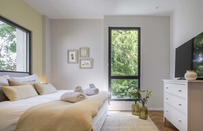 5 chambres, fer et planche Ă repasser, Wi-Fi, draps fournis