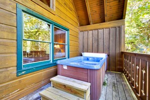 Idromassaggio all'aperto