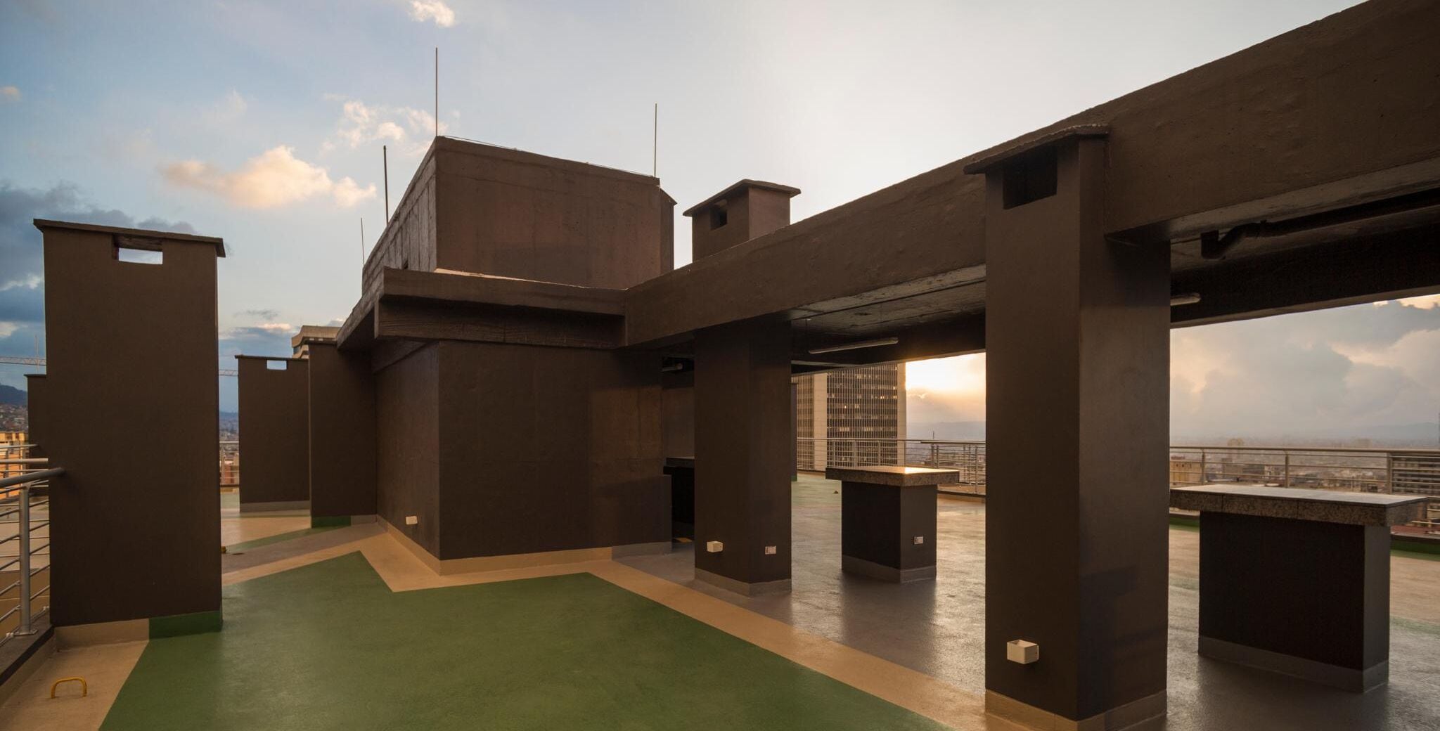 Rooftop terrace