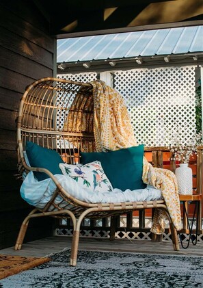 Terrace/patio - Coosa Cottage at River Rocks Landing (Gadsden)