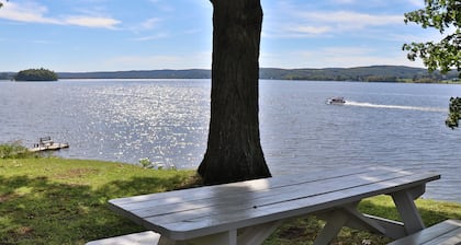 Breezy Point -New construction, amazing waterfront, apartment on Canadarago Lake