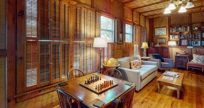 Stately, dog-friendly home w/central AC, wood-burning fireplace, & fast WiFi