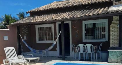 House with pool, barbecue, 250 meters from the beach