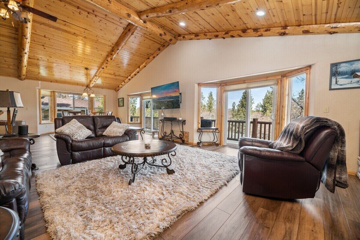 Photo 20 of Spacious Family Retreat in Big Bear Lake: Pet-Friendly, Fire Pit, Sonos & Jacuzzi – 3400 Sq Ft Luxury