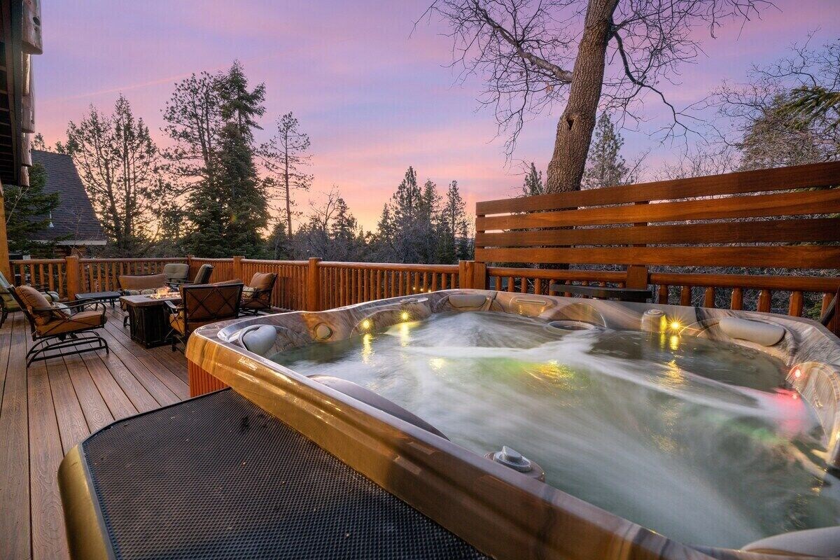 Photo 27 of Spacious Family Retreat in Big Bear Lake: Pet-Friendly, Fire Pit, Sonos & Jacuzzi – 3400 Sq Ft Luxury