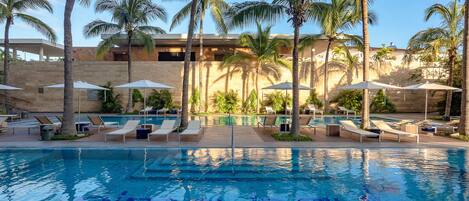 Outdoor pool, a lap pool