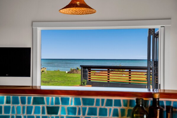 View from property - Coastal Daze - New Plymouth Holiday Home (New Plymouth)