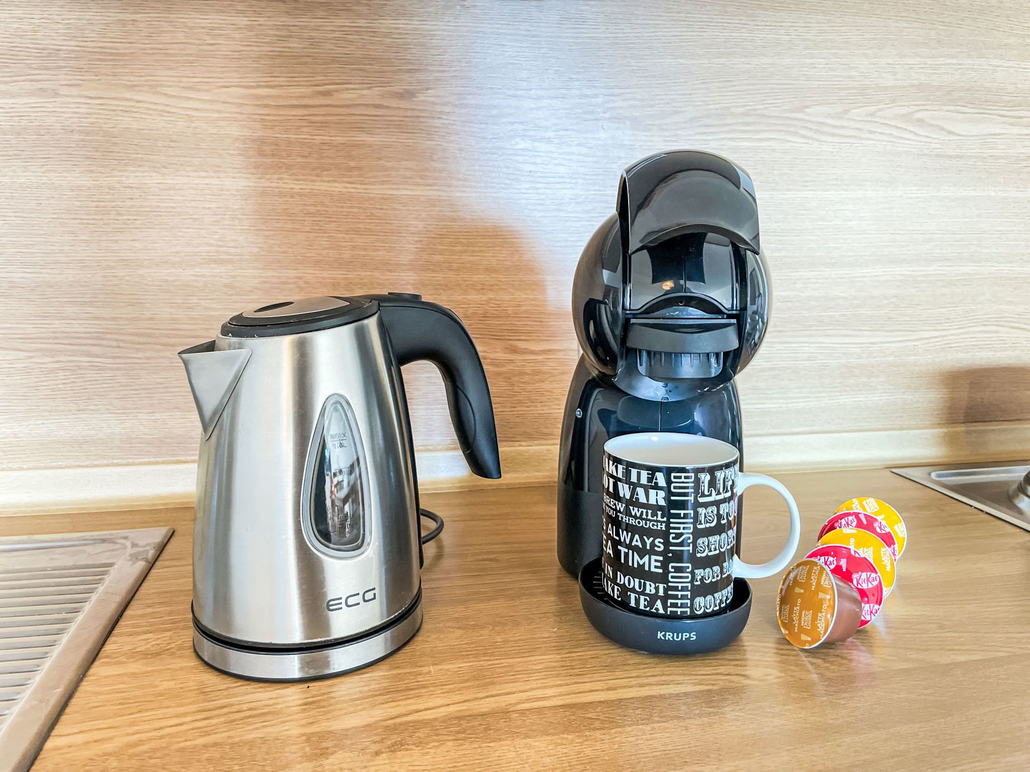 Kaffe og/eller kaffemaskin