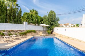 Pool - 'Villa Margarita' with outdoor pool, terrace, air conditioning and Wi-Fi (Benisa)
