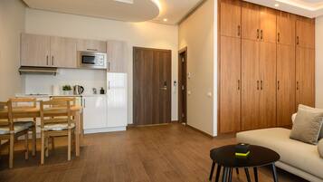 Studio Premium, 1 chambre | Literie de qualité supérieure, surmatelas