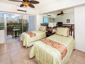 Iron/ironing board, Internet - Island Living w/Sunset View, Free WiFi, Kitchenette Ease–Waikīkī Shore 915 (HONOLULU)