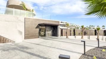 Entrée de l’hébergement