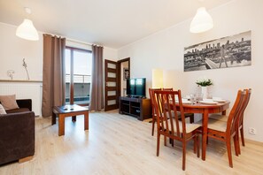 Apartment, 2 Bedrooms, Terrace | Living room - Apartment Kijowska Warsaw by Renters (Warsaw)