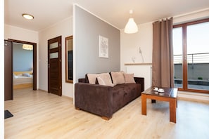 Departamento, 2 habitaciones, Terraza | Sala de estar