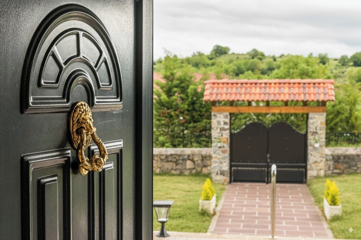 Enceinte de l’hébergement