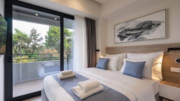 Appartement Deluxe | 1 chambre, literie hypoallergénique, coffres-forts dans les chambres