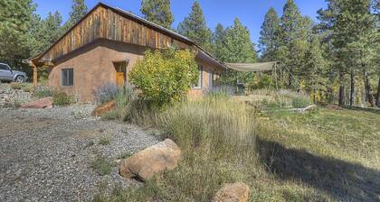 Pine Meadow Cabin | Straw Bale, Solar Powered Cabin in Woods - Pets OK