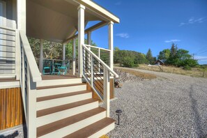 Property grounds - Pine River Model Cabin | Riverfront Views/Access - Privacy, A/C, Near Town (Bayfield)