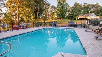 Seasonal outdoor pool