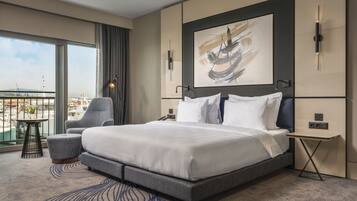 1 bedroom, hypo-allergenic bedding, minibar, in-room safe