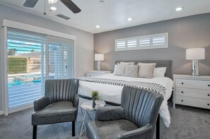 5 bedrooms, iron/ironing board, travel crib, free WiFi