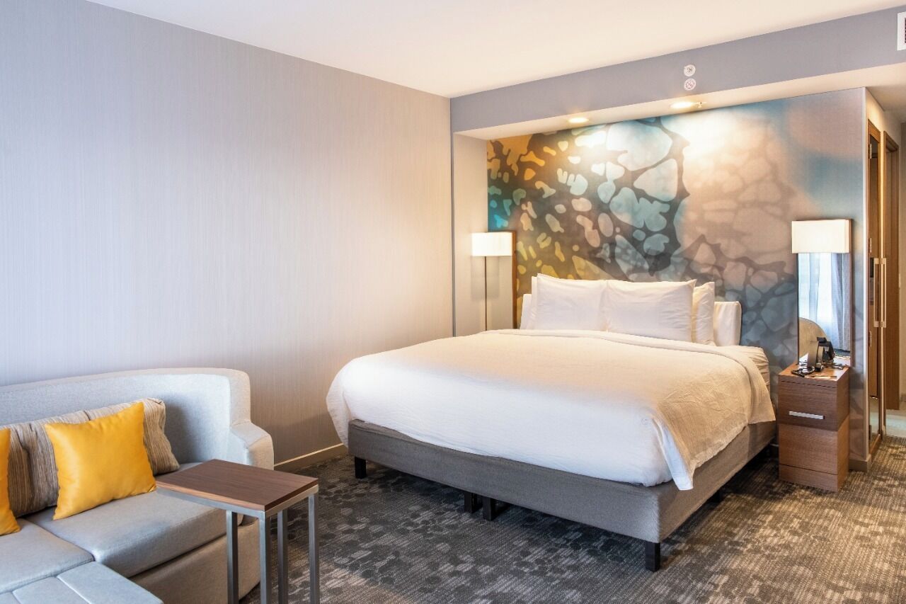 room, 1 king bed with sofa bed | 1 bedroom, in-room safe, iron/ironing board, free wifi