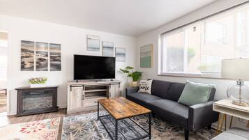 Smart TV, fireplace, offices