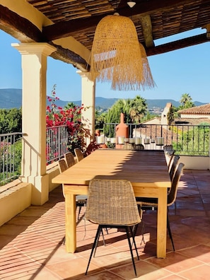 Udendørs spisemuligheder