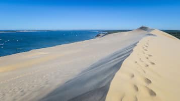 Beach nearby, beach towels