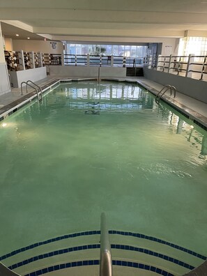 Indoor pool, outdoor pool