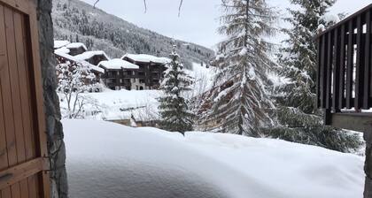 Cosy 4p townhouse apartment with skis in residence les Teppes