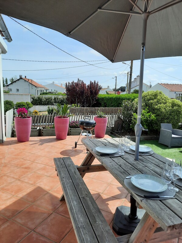 Restauration en plein air