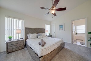 4 bedrooms, iron/ironing board, free WiFi, bed sheets