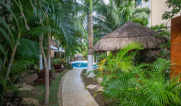 Exclusive Apartment, Private Pool | Terrace/patio