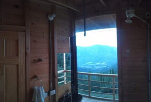 Vue depuis l’hébergement