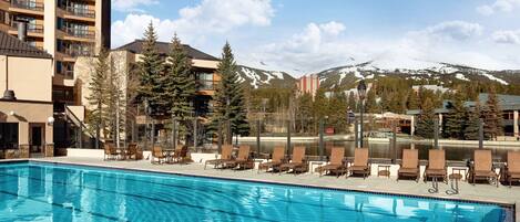 Außenpool, beheizter Pool