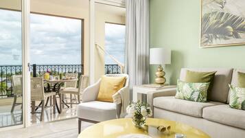 Premium bedding, down duvets, minibar, in-room safe