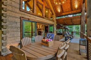 Outdoor dining - Riverscape | Ellijay, GA (Ellijay)