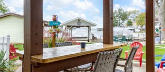 Indian Lake Waterfront Home & Boathouse - Boat Rental Available - Sleeps 16