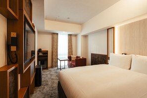Down duvets, laptop workspace, blackout curtains, soundproofing - Keisei Richmond Hotel Tokyo Oshiage (Tokyo)