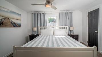 6 bedrooms, iron/ironing board, travel crib, free WiFi