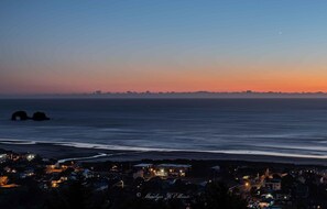 In Strandnähe, Liegestühle, Strandtücher